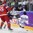 COLOGNE, GERMANY - MAY 21: Russia's Bogdan Kiselevich #55 checks Finland's Oskar Osala #62 during bronze medal game action at the 2017 IIHF Ice Hockey World Championship. (Photo by Matt Zambonin/HHOF-IIHF Images)